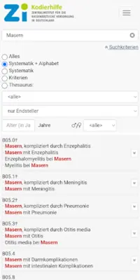 Zi-Kodierhilfe App android App screenshot 7